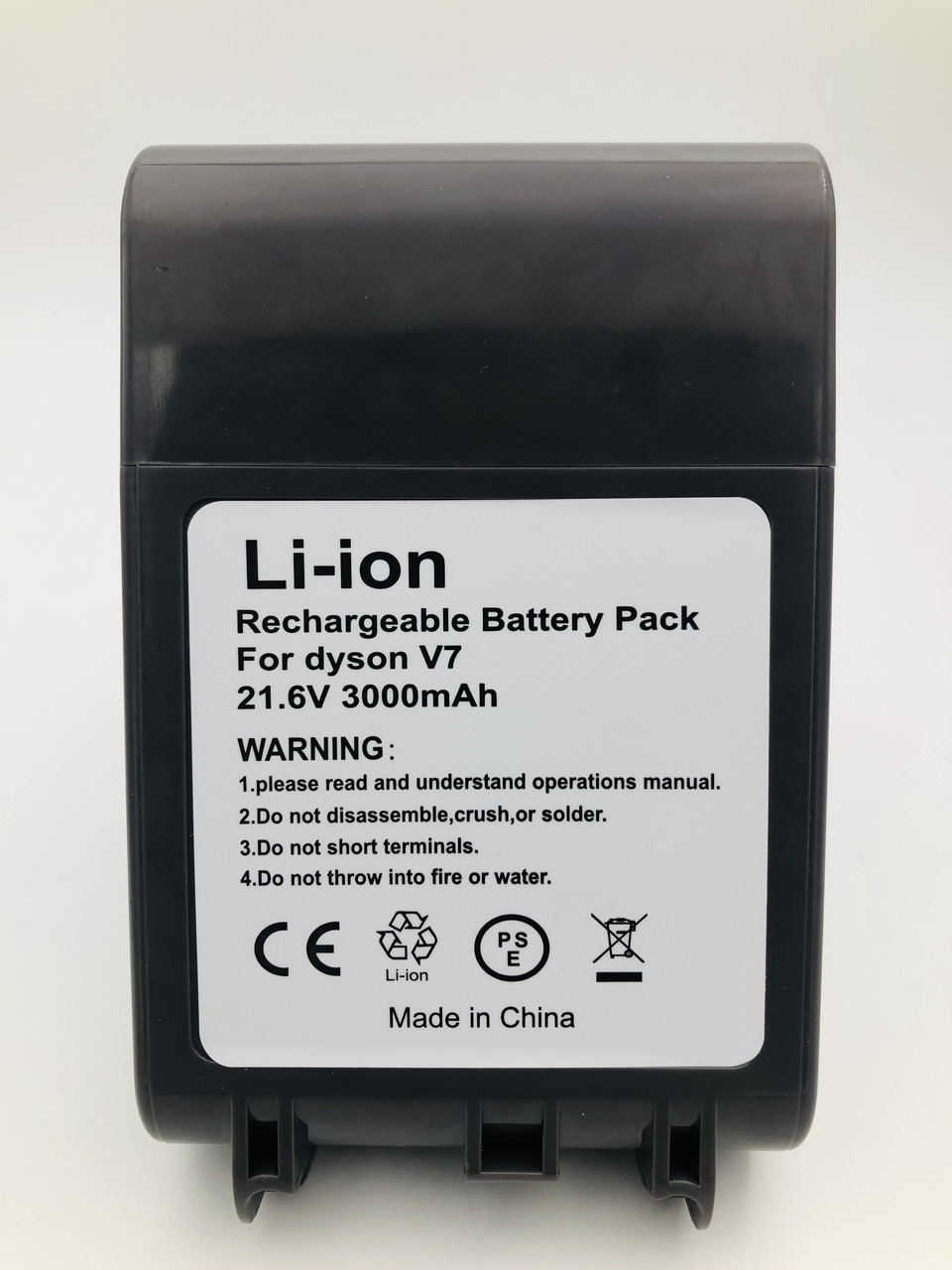 Акумулятор для пилососа Dyson V7/V7 Motorhead/V7 Motorhead Pro/ V7 Motorhead vacuum, (Li-ion 21.6 V 3.0 Ah), фото 1