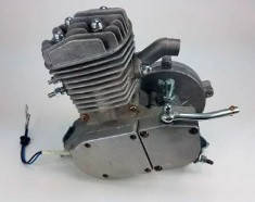 Запчасти Двигатель Веломотор (80cc, голый) Двигатель