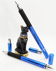 Універсальний Ємнісний Стілус - Ручка 2 в 1 Jonsnow Touch Pen для планшета сенсорного екрана Синій