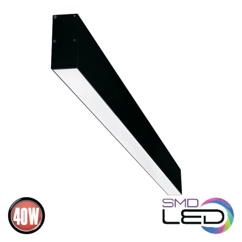 Лінійний підвісний LED світильник INNOVA-5 1185x50x75м 40W