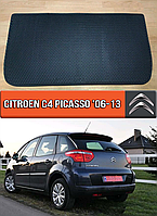 ЄВА килимок в багажник Сітроен С4 Пікассо 2006-2013. EVA килим багажника на Citroen C4 Picasso