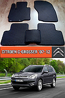 ЄВА килимки Сітроен З Кроссер 2007-2012. EVA гумові килими на Citroen C-Crosser