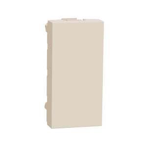 Заглушка 1 модуль Бежева Unica New NU986544