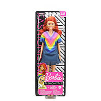 Кукла Барби модница 141 длинные рыжие волосы Barbie Fashionistas Long Red
