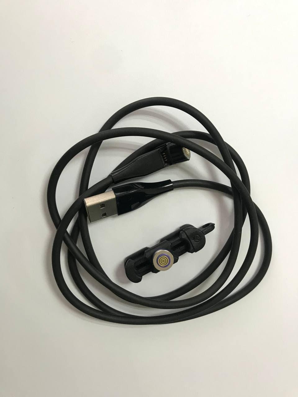 USB магнитный кабель 540град 3A (Type-C) 1 м- черный - фото 4 - id-p1345448694
