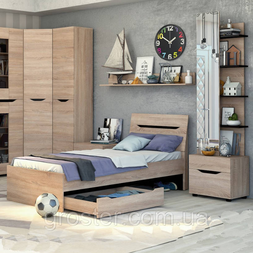 Дитяче та підліткове ліжко Аякс 80х200, фото 1