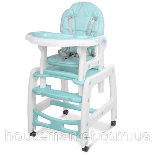 Дитячий стільчик-трансформер/качалка для годування M 1563-9,
