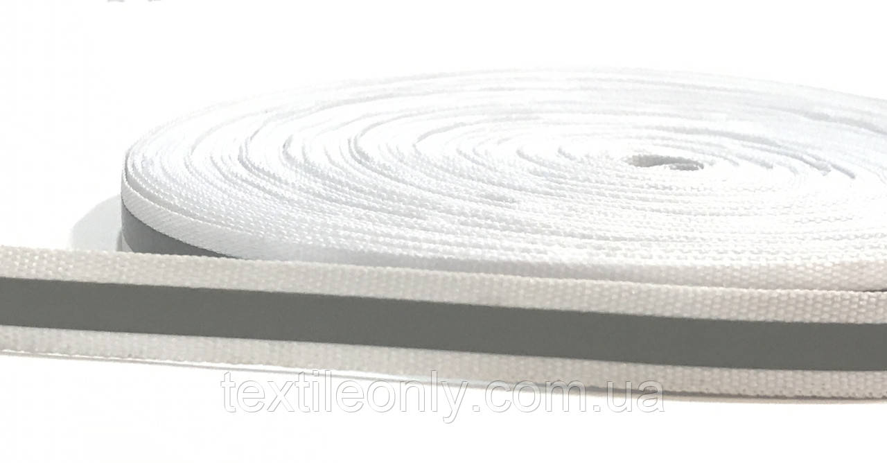 Тасьма світловідбиваюча 10 мм колір темно синій