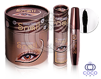 Тушь для ресниц объем и длина Snail Mascara 100% Curly с экстрактом улитки 14 мл