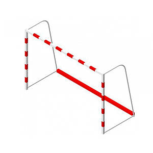 Ворота для міні футболу та гандболу шарнірно-збираються до стіни