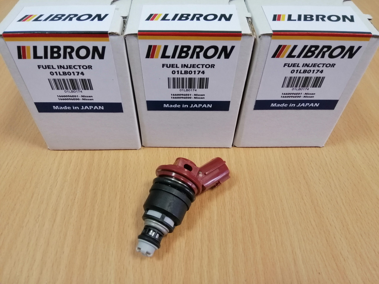 Форсунка паливна Libron 01LB0174 (аналог 16600-96E01, 16600-96E00, 1660096E01, 1660096E00 - Nissan)