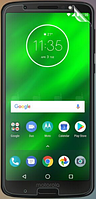 Гидрогелевая защитная пленка на Motorola Moto G6 Plus на весь экран прозрачная