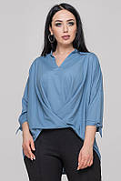 Блуза женская серо-голубого цвета украинский бренд V&V