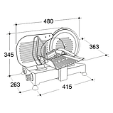 Професійний слайсер ніж 250мм RGV Lusso 25GL, фото 4