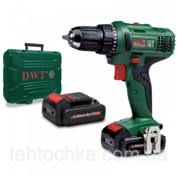 Аккумуляторный шуруповерт DWT ABS - 12 L2