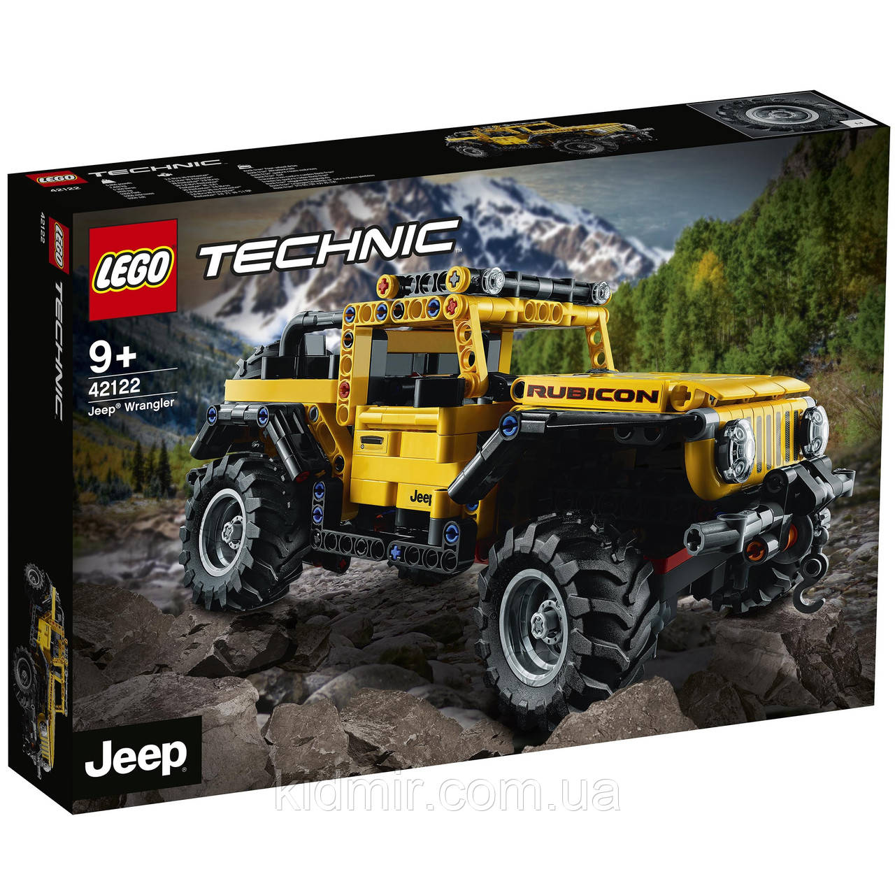 Конструктор LEGO Technic 42122 Jeep Wrangler Джип Wrangler, фото 1
