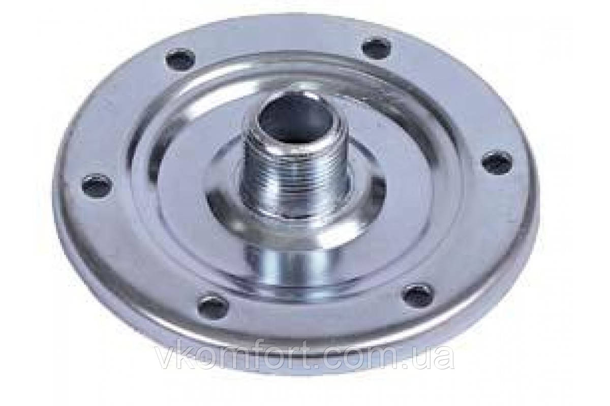 Фланець для гідроакумулятора нержавійка до китайського баку 9 ", фото 1