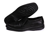 Чоловічі шкіряні туфлі чорні Leon Clasic shoes