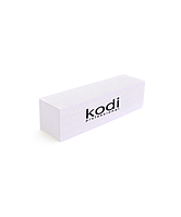 Бафік брусок Kodi 80/100 гріт, білий