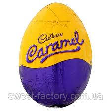 Шоколадне яйце Cadbury Caramel Egg 40g УЦЕНКА
