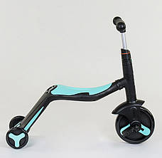 Дитячий триколісний велосипед,самокат, біговел 3 в 1 Best Scooter, фото 3