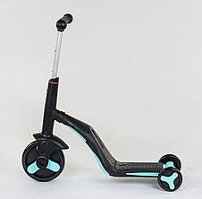 Дитячий триколісний велосипед,самокат, біговел 3 в 1 Best Scooter, фото 5