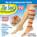 Компресійні гольфи від варикозу Zip Sox (Зип Сокс) зі змійкою, фото 3