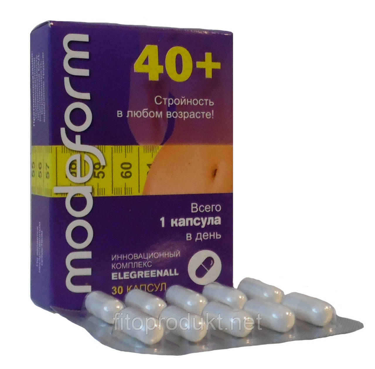 Модельформ® 40+ стрункість в будь-якому віці 30 капсул Індія