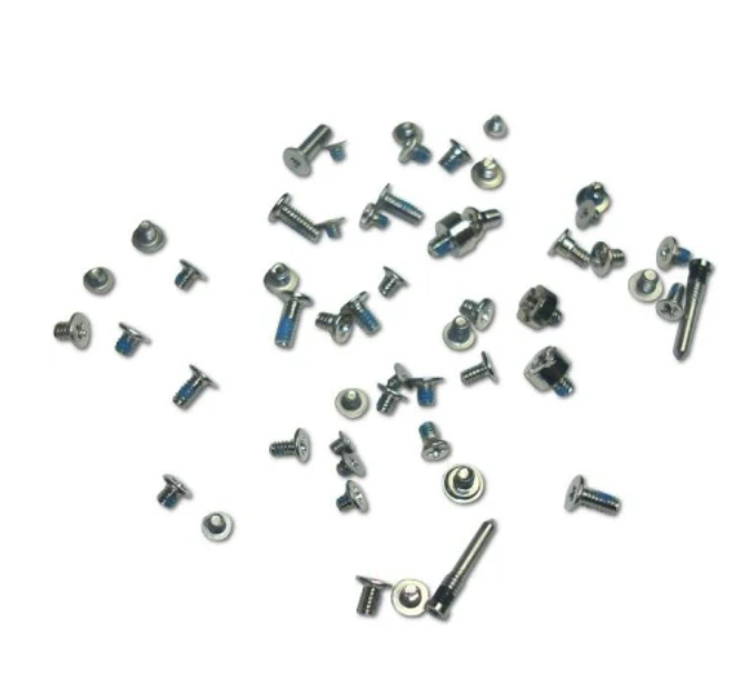 Набір гвинтів для iPhone X, сріблястий, повний комплект