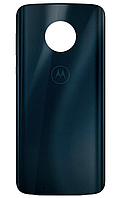Задняя крышка Motorola XT1925 Moto G6, синяя, Deep Indigo, оригинал (Китай)