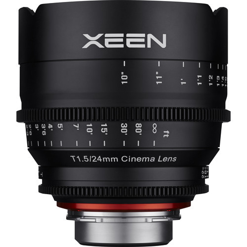 Об'єктив Rokinon Xeen 24mm T1.5 Lens for Canon EF, PL, Sony E, Nikon F, Micro Four Thirds