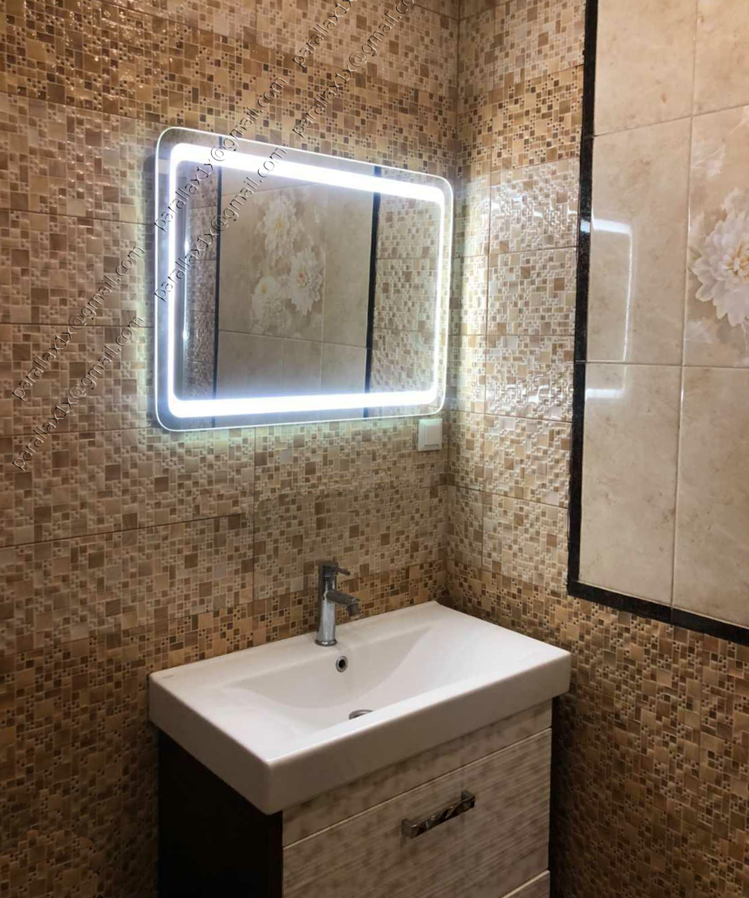 Дзеркало з LED-підсвіткою, 600х800 мм, L21