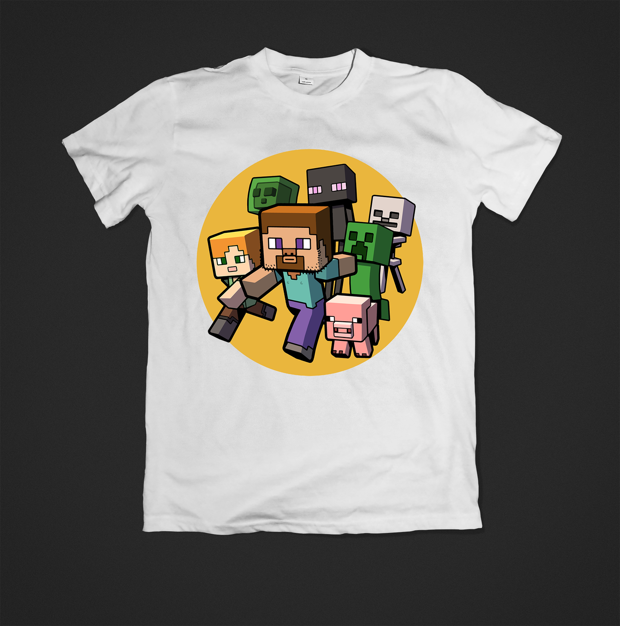 Футболка YOUstyle minecraft 0663 128 White, фото 1