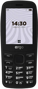 Мобільний телефон Ergo B241 black