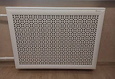 Короб на батарею "Классик", цвет белый 1