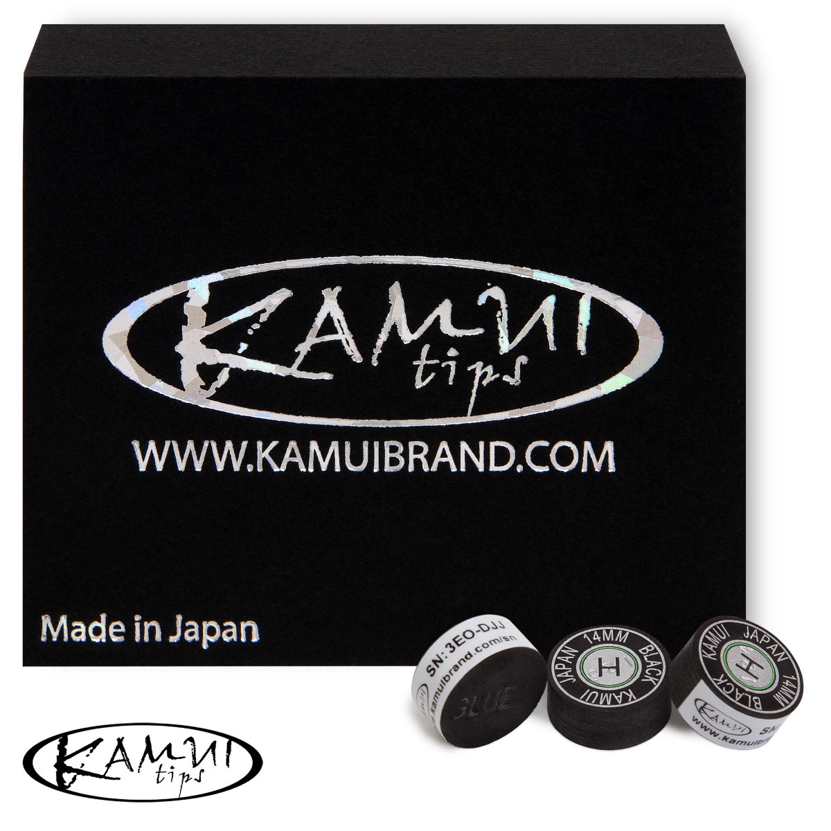 Наклейка для кия Kamui Black D14мм Hard 1шт