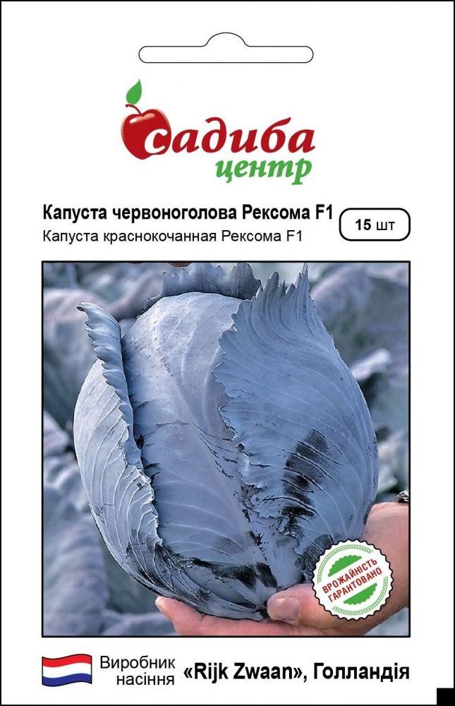 Рексома F1 насіння капусти червоноголової (Rijk Zwaan) 15 шт, фото 1