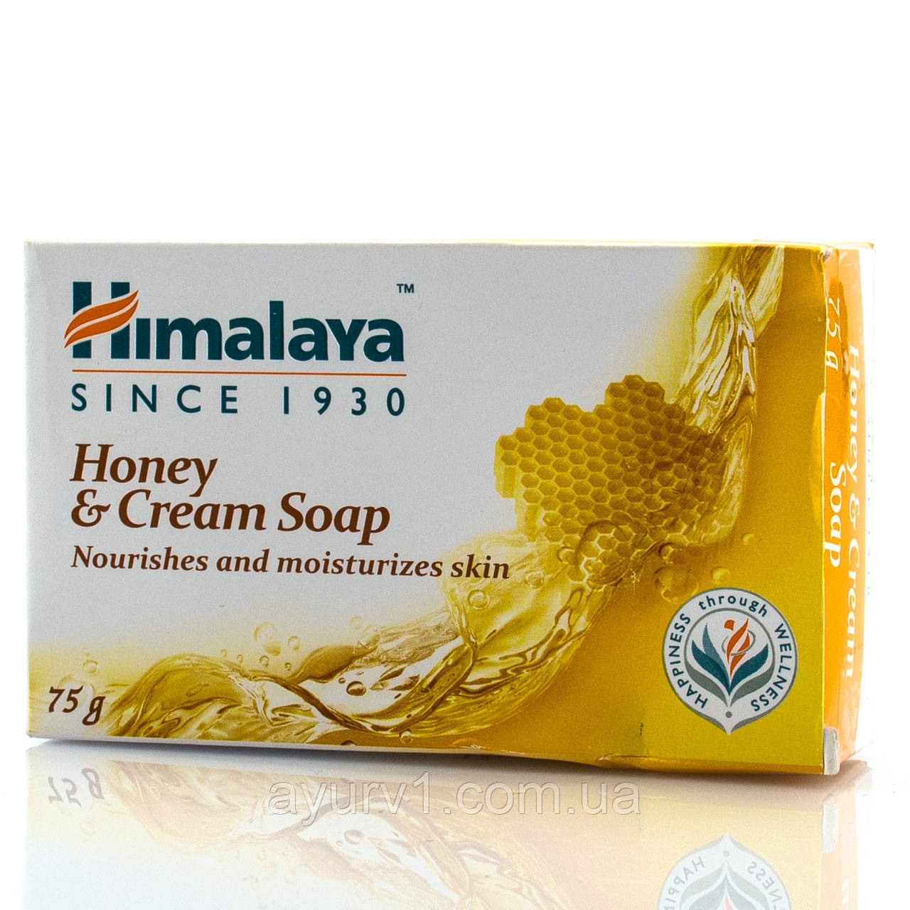 Вершково-медове мило, Гімала/ Nourishing Cream&Honey Soap, Himalaya/75 gr