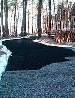 Георешітка Геодор ГРП 44/10 (осередок 32*32, модуль 2,43*8,23м) 20м2, георешітка для Будівництва лісових доріг