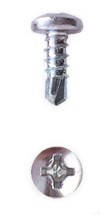 Самонарізи (блошка) для кріплення металевих профілів 3,5х9,5 оцинковані з буром