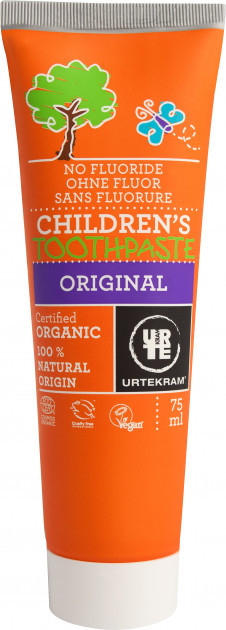 Органічна зубна паста для дітей Urtekram 75 мл (5765228839065)