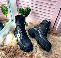 Ботинки женские осенние демисезонные кожаные черевики жіночі демісезон, женские демисезонные ботинки берцы
