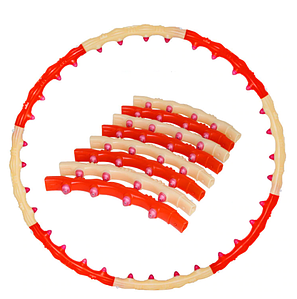 Обруч масажний HULA HOOP SUPER SLIM-96 см, фото 1