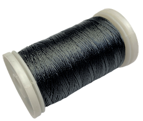 Нитка поліестер для ручного шиття і рукоділля dtex 233/3 колір Антрацит 2347