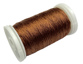 Нитка поліестер для ручного шиття і рукоділля dtex 233/3 колір Світло-коричневий 2488