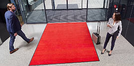 Брудозахисний килим 150*600 (IRON HORSE) Колір червоний, фото 2