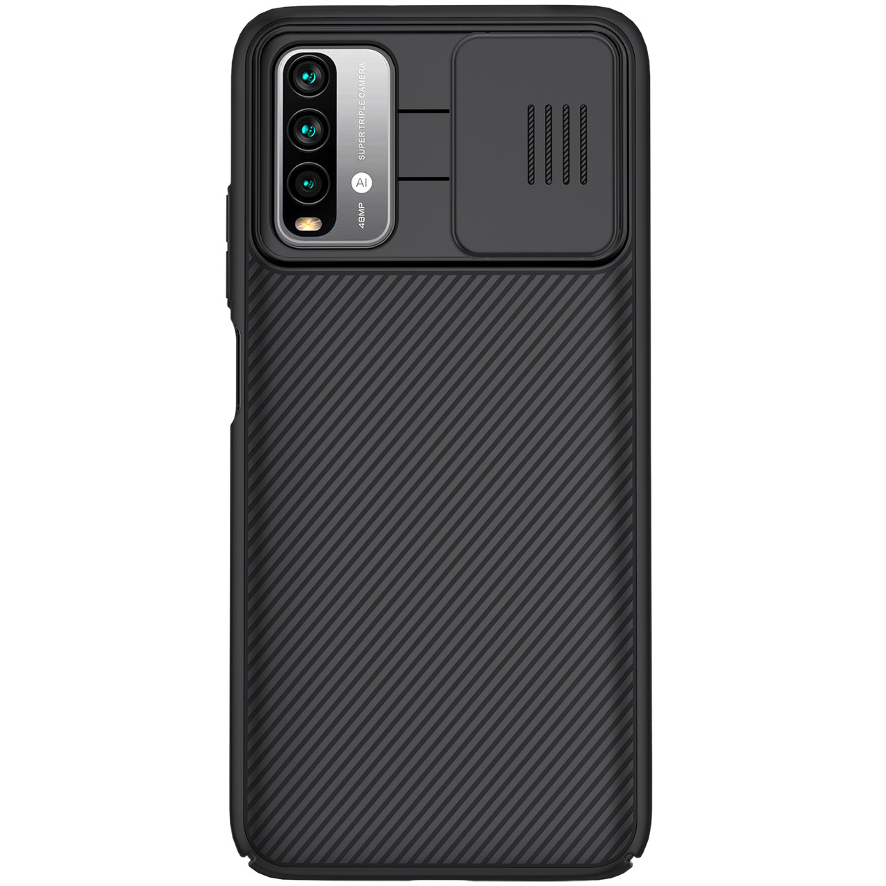 Захисний чохол Nillkin для Xiaomi Redmi 9T / Redmi Note 9 4G (CamShield Pro Case) Black з захистом камери