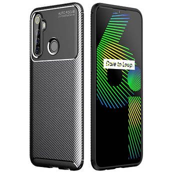 Чохол Carbon Case для Realme 6i Black