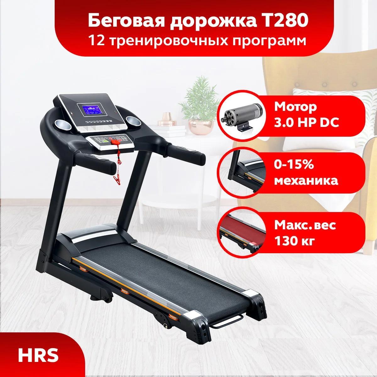 Професійна електрична бігова доріжка HRS T280