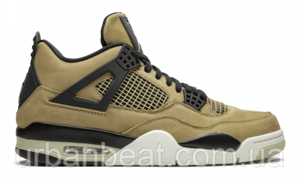 Чоловічі баскетбольні кросівки Air Jordan Retro 4 Fossil Mushroom, фото 1